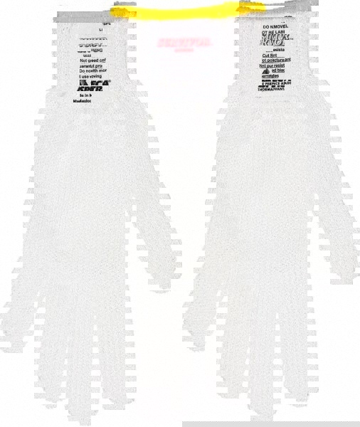 Cut-Resistant Gloves: Size XL, ANSI Cut 5, Kevlar